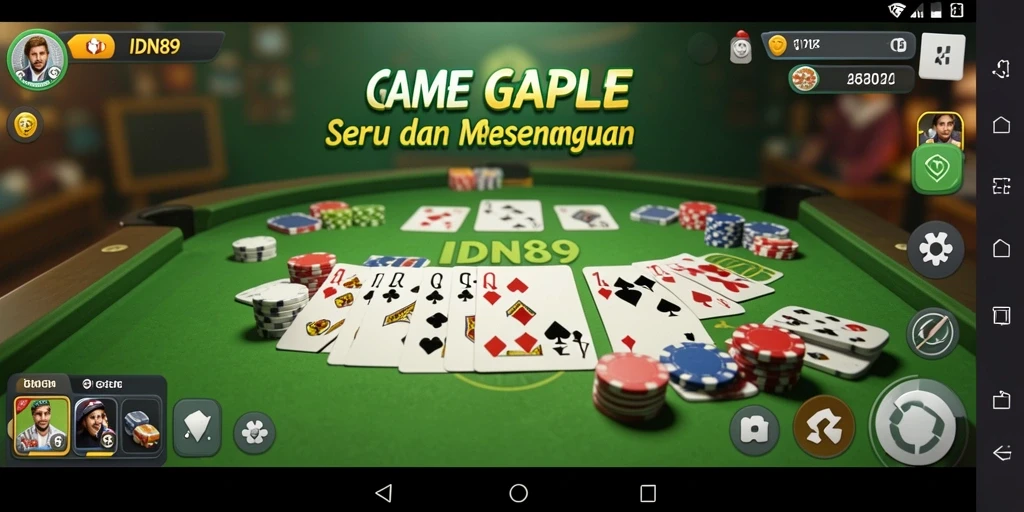 Screenshot gameplay IDN89 dengan suasana seru dan grafis menarik.
