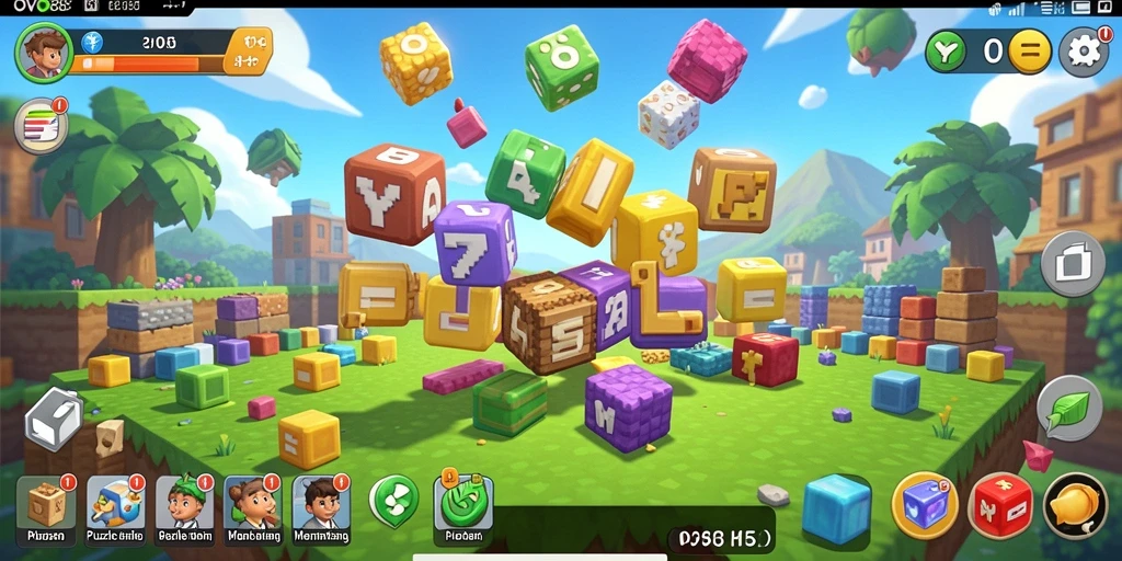 Tampilan gameplay OVO88 yang menarik dalam menyelesaikan teka-teki.