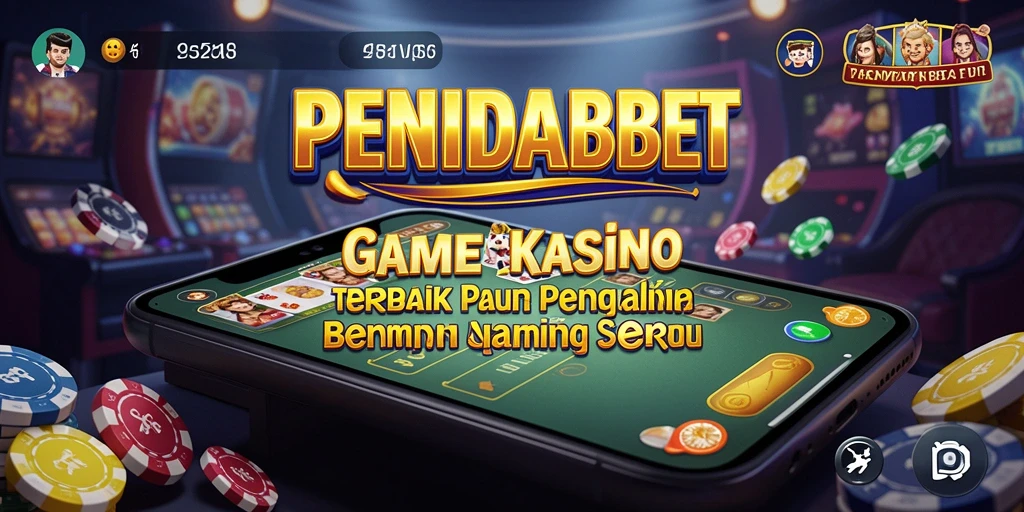 Tampilan menarik dari gameplay Kasino PENIDABET yang seru.