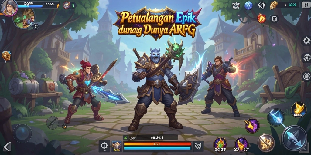 Gameplay seru dan dinamis di dunia ARPG.