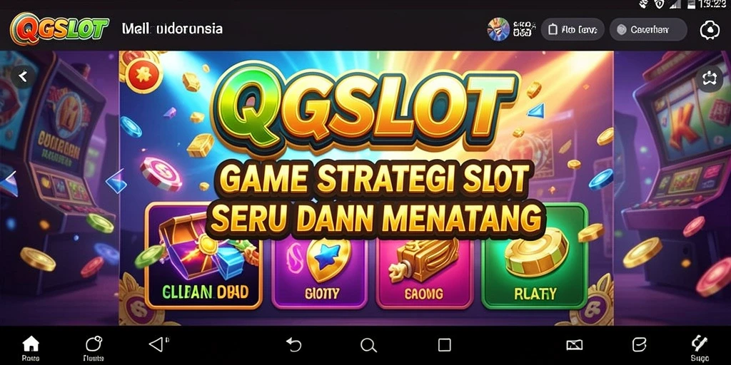 Tampilan gameplay seru di QQSLOT dengan strategi dan slot.