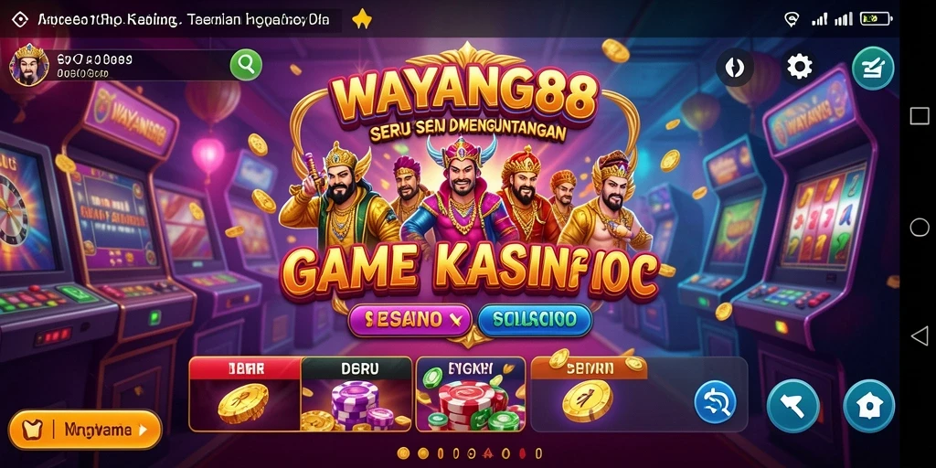 Tampilan gameplay WAYANG88 yang menarik dan mendebarkan.
